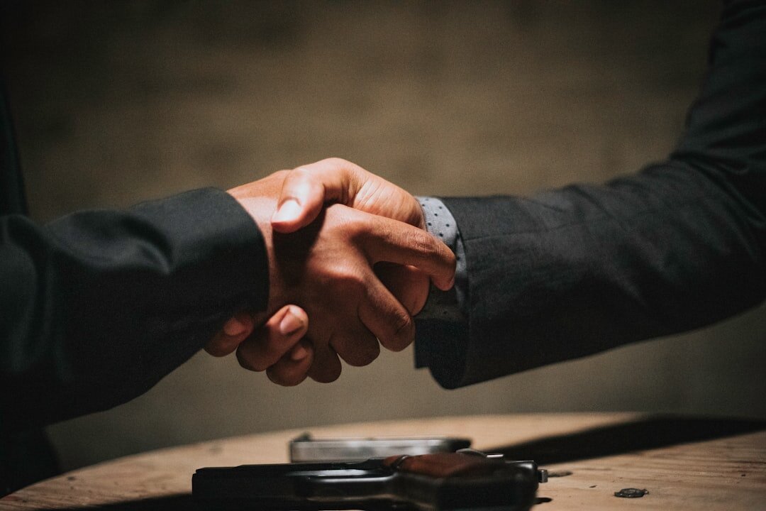 business partners shaking hands